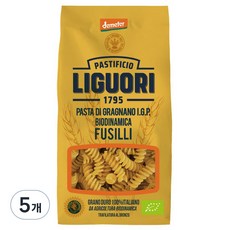 리구오리 유기농 푸실리, 400g, 5개