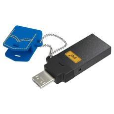 pqi 勁永 Connect 301 USB隨身碟 T001V Deep Blue, 64GB, 1個
