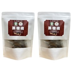 初誠良物 經典原味黑糖磚 台灣製造 嚴選素材, 18g, 10顆, 2包