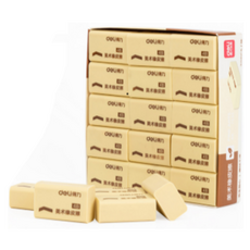 deLi 得力 JK 漂亮橡皮擦 4B 32 x 22 x 11 mm, 單色, 30個