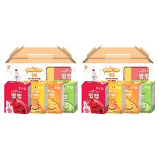 POPCAP 按壓式瓶蓋禮盒 4種口味 20入, 石榴口味+青蘋果口味+橘子口味+芒果口味, 2組