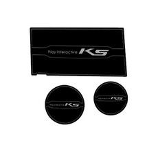 2020 K5용 LED 컵홀더플레이트, 1세트, 화이트