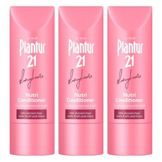 플란투어21 롱헤어 뉴트리 카페인 컨디셔너, 3개, 175ml