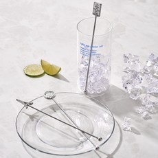 Casabeni 不鏽鋼搗棒 圓形 + 方形 + 艾菲爾套組, 銀色, 1套