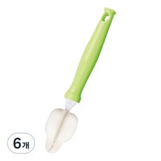 하이비 텀블러 캡 세척솔, 그린, 6개