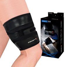 잠스트 필르미스타 허벅지보호대 타이, 1개, 블랙