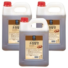 청정원 조청쌀엿, 5kg, 3개