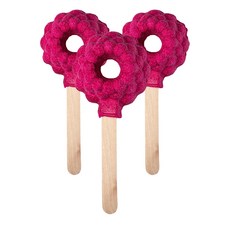 러쉬 라즈베리 블로어 리유저블 버블 바 입욕제, 3개, 185g