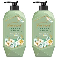 farcent 花仙子 白泥淨化沐浴乳 白麝香, 1kg, 2瓶