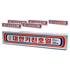 DaiHanWellbeingAluminiumFoilDish 廚房用鋁箔紙 25cm x 20m, 6個