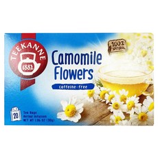 TEEKANNE 恬康樂 洋甘菊花茶 天然 無咖啡因, 1.5g, 20包, 1盒