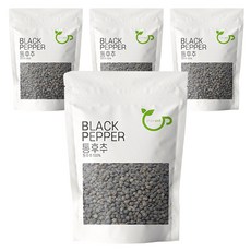 그린팟 리필용 통 흑후추, 500g, 4개