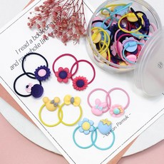 Bidangil 女童用Lohaple髮圈40入組