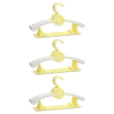 LILIKOKO 哩哩摳摳 嬰兒可伸縮衣架, 黃色, 15支