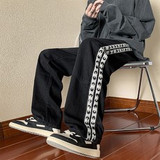 PEONIST 男士側邊線條牛仔褲