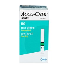 아큐첵 혈당측정 검사지, 1개, 50개입