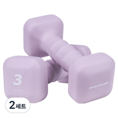 SKECHERS Flow 方形啞鈴 2入, 2套, 3kg