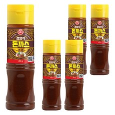 오뚜기 경양식 돈까스소스, 455g, 5개