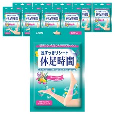 휴족시간 쿨링시트, 6개입, 10개