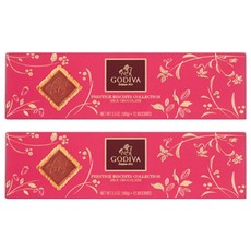 GODIVA Lady牛奶巧克力餅乾 12入, 100g, 2盒