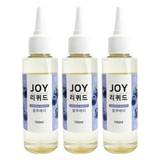 아로마조이 조이리퀴드 슬라임 향료 100ml, 3개, 블루베리
