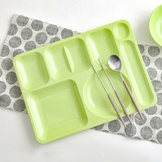 LOHJA 4格餐盤, 淺綠色