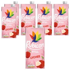 rubicon 주스팩 리치, 1L, 6개