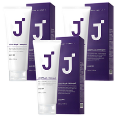 J'SOOP Purple J免沖洗水氧蛋白護髮膜, 200ml, 3條