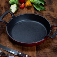 LAVA 雙把手圓形鑄鐵鍋, 混色