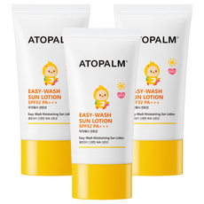 ATOPALM 愛多康 易清洗防曬乳液 SPF32 PA+++, 60ml, 3個