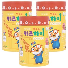 BebeMorin Pororo綜合維他命鋅鈣咀嚼錠 90顆入, 315g, 3罐