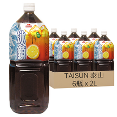 TAISUN 泰山 冰鎮 紅茶, 2L, 6瓶