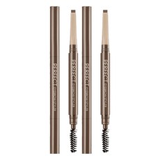 미샤 퍼펙트 스타일러 아이브로우 오토펜슬 0.15g, 브라운, 2개