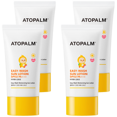 ATOPALM 愛多康 易清洗防曬乳液 SPF32 PA+++, 60ml, 4個