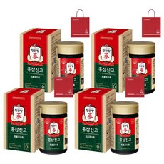 정관장 정품 홍삼진고+쇼핑백, 250g, 4개