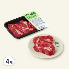 엘그로 호주산 와규 부채살 구이용 (냉장), 4개, 200g