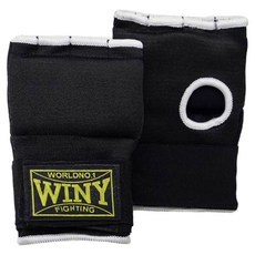 WINY 手套式拳擊手綁帶 76 x 5.3cm 黑色 1雙 - 快穿透氣護手