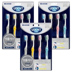 YUHAN 柳韓洋行 YUDENT AM 牙刷 4入組, 3套