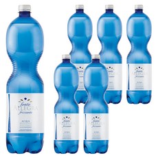 FONTE ALLEGRA 亞莉佳氣泡礦泉水6瓶 義大利進口 氣泡細緻 口感清爽, 1.5L, 6瓶
