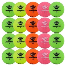 Diamond Wings飛遠用彩色混合打痕球 經濟型, 隨機出貨, 20個