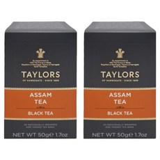 taylors 泰勒茶 經典阿薩姆紅茶 橙香風味 2.5g*20包*2盒