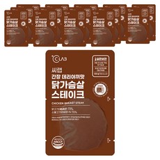 씨랩 간장 데리야끼맛 닭가슴살 스테이크, 100g, 15개
