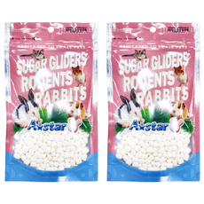 Armonto 阿曼特 鼠兔零食系列 鼠專用原味迷你棉花糖, 50g, 2包