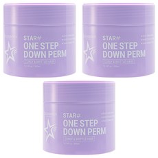 셀리본 스타샵 원스텝 옆머리 셀프 다운펌 모든모발용, 3개, 300ml