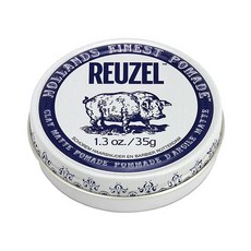 REUZEL 白豬強力黏土級水性髮泥 Clay Matte Pomade - 35g, 1罐