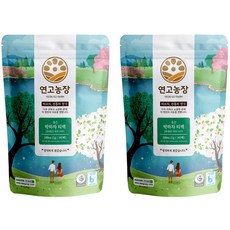 연고농장 볶은 박하차 삼각티백, 1g, 100개입, 2개