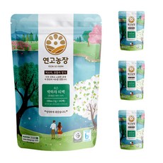 Yeongonongjang 焙炒薄荷茶三角茶包, 1g, 100包, 4袋