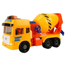 kidmate 孩子王 ST台灣配音大型水泥車, 37 x 18.7 x 13.5cm, 黃色, 1個