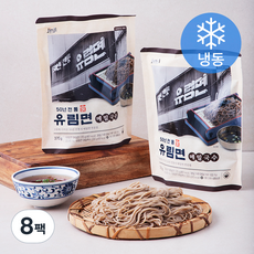 진지 유림면 메밀국수 (냉동), 370g, 8팩