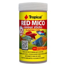 波蘭 Tropical 高蛋白增豔浮水條狀飼料, 100ml, 1罐